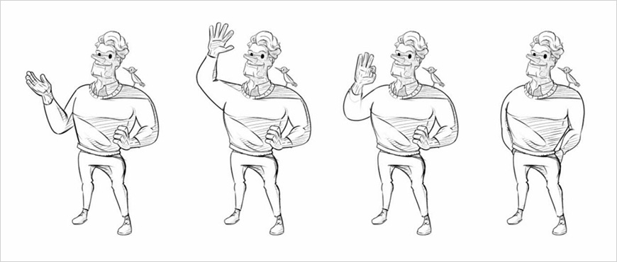 系列動作的延伸